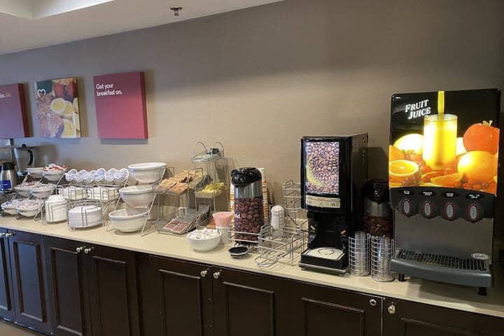 Breakfast buffet